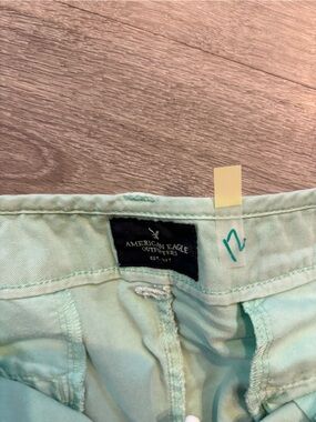 American Eagle Outfitters Mint Green Cotton Shorts